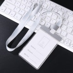 슬라이딩 출입증 명찰 케이스 커버 클립형