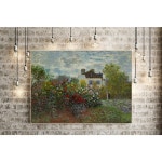 대성액자 특허받은 아크릴 인테리어 해바라기 사과 명화액자 대 21 모네 화가의 정원 800x1100