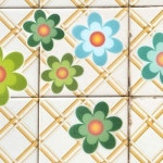 미끄럼 방지 스티커 꽃 20P