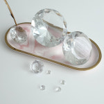 아는친구네 크리스탈비즈10 30 50 80 공예 장식품 소품 보석 오브제 반짝반짝 인테리어 촬영 소품 크리스탈보석 EP-1338