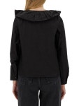 GANNI GANNI BLOUSE WITH RUFFLES 099