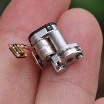 1PC 정밀 스테퍼 모터 금속 기어 박스 스테핑 2 상 4 선 1 플랫 샤프트