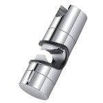 1pc 유니버설 샤워 헤드 홀더 조정 가능한 18 ABS 크롬 레일 욕실 액세서리 브래킷