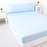 이브수 이브수 100 순면 40수 침대 매트리스 커버 싱글 스카이블루