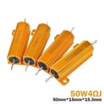 Diymore 알루미늄 파워 금속 쉘 케이스 권선 저항 50W 100W 0 1R 0 5R 1R 2R 4R 6R 8R 10R 20R 1K J ohm 19 50W 01-100K 0
