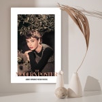 더아트컴퍼니 더 아트 컴퍼니 오드리햅번 마릴린먼로 빈티지 감성 그림액자 32종 22 햅번 캔버스액자 10호 53x40 9