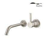 더죤테크 더죤테크 보떼5507 무광니켈 벽매립 세면수전 욕실 세면대수전 교체 1개