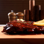 푸드스토어 글램쿡 임박세일 정통 오리지널 바베큐폭립 1kg 캠핑 홈파티