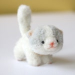 고양이 모루 인형 만들기 DIY 키트 재료 패키지 2개 고양이