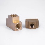 황동 파이프 피팅 커플러 커넥터 NPT 암 티 물 가스 3 웨이 1 8 1 4 3 8 1 2