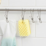 다용도 걸이형 스텐 집게 고리 후크 10P 10개입