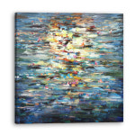 명작 유화그림 캔버스액자 장식용 거실 사무실 벽걸이 Type B 50 5x50 5x3 SH-220