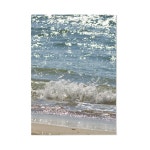 오홀리브 간편한 감성 스타일링 여름 인테리어 접착 포스터 하얀파도 500x700mm