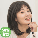 누리메디칼 탈모 항암가발 인모 블랜딩 no79 여자가발 통가발 일반인 가발핀있음 1개