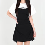 닷이프 캐주얼 반팔 미니 원피스 M T24SS1-A0201