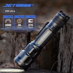 JETBEAM IIIM 울트라 손전등 EDC 랜턴 USB 충전 토치 18650 캠핑용 고출력 LED 손전등 IPX8