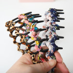 트로피컬 패브릭 투스 머리띠