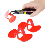 2사이즈 플라이어 펜치 꿩안경 조류용품 눈가리개 꿩안경중50개 펜치