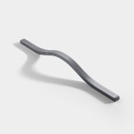 브릿지 가구손잡이 2세트 옷장 장식장 224 긴손잡이