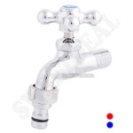 수도꼭지 수도꼭지부품 십자 커플링 가로꼭지 왕분리형 온수용