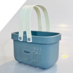 소 2개 클린 목욕바구니 사우나용품 욕실소품 목욕가방 목욕탕 욕실바구니 수영장