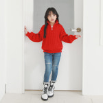 제이키즈 여아용 리라 반집업 니트 11호 J6907