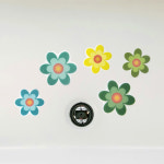 미끄럼 방지 스티커 꽃 20P