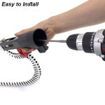 자동 나사 드라이버 체인 네일 건 어댑터 전기 드릴 깍지 목공 드라이브 피드 전동 공구 부품 부착