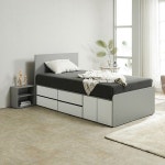 이플 좌도어 서랍침대 매트미포함