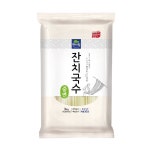 면사랑 면사랑 면사랑 잔치국수 중면 3kg 3kg 2개