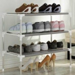 조립식 신발 진열대 3단 무타공 신발정리 슈즈보관