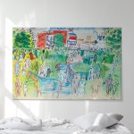 아란아트 라울 뒤피 명화 그림 46종 인테리어 소품 캔버스 액자 전기요정 16 뒤피-목장