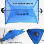 슬로우케어 새우 채집망 사이즈선택가능 다용도낚시망 중