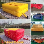 공기 안전매트 낙하 에어 팽창형 긴급 공기안전매트 매트 추락