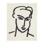 더홈아트 인테리어액자 앙리마티스 카티아 1948년 15호 78x69