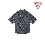 게스 GUESS Jeans S S 공용 올오버 프린트 반팔셔츠 829494 MO2W4255
