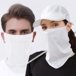 골프 등산 스포츠 마스크 햇빛가리개 안면 자외선차단