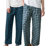 예스플러스 선염 9부 파자마 2P 그린블루 민트 남자