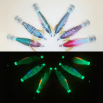 JUWON Fishing 쭈꾸미에기 갑오징어낚시 틴셀 내츄럴 윙축광 미니 에기 닭새우에기