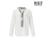 비지트인뉴욕 타이넥 베이직 블라우스 VY9TS90