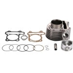 GOOFIT 57 실린더 피스톤 키트 4행정용 교체 GY6 125cc 150cc 공랭식 ATV 스쿠터 157QMJ