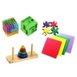 유아도서관 수학놀이 도마뱀 소마큐브 하노이탑