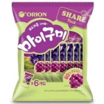 오리온 포도과즙 그대로 마이구미 6P 259 2g 간식