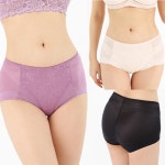 ROOMEYE 루미 편안하고 쫀쫀한 파워넷 팬티 2종세트 베이지블랙2종 105