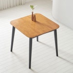 j0101 Sophia 6인벤치형 식탁세트 일반형의자 고무나무 원목식탁