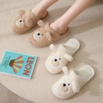 겨울 방한 곰돌이 퍼 슬리퍼 층간소음 겨울 털 실내화