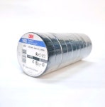 3M 절연 전기테이프 10개 세트 160번 고무테이프 배선정리 난연 PVC