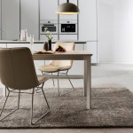 리바트 리바트 아르떼 스와레 4인 사각 세라믹 식탁