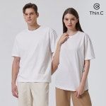 띵크 남녀공용 코튼 도톰 16수 반팔티셔츠 1종