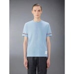톰브라운 남성 Light Weight Cotton Stripe 티 MJS247A-J0129-450